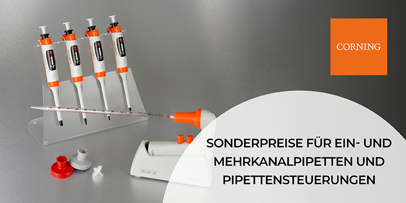 Corning-Pipetten und Pipettierhelfer-Gerät